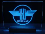Hanomag LED Schild rundes Logo